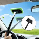 Bathroom Cleaning Brush with Long Handle, Tiles Scrubber Brush - Closeup Embroidery by Nari Haat, Indian ethnic wear,...