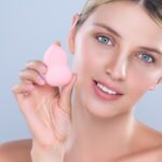 Makeup Beauty Powder Puff (8 Pcs Set / With Case / Mix Color) - Front View by Nari Haat, Indian ethnic wear, women cl...