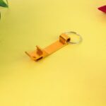 Premium Metal Keychain - Stainless Steel Key Ring - Closeup Embroidery by Nari Haat, Indian ethnic wear, women clothi...