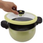 Pressure Cooker Valve & Handle (1 Pc): Replacement Parts, Kitchen Tool - Closeup Embroidery by Nari Haat, Indian ethn...