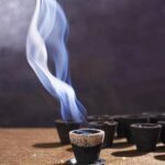 Premium Gugal Sambrani Cup Sambrani Havan Cups (12 Pcs Set) - Neckline Detail by Nari Haat, Indian ethnic wear, women...