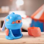 Sharpener for Pencil with Removable Tray Hardiness Steel Cutter, Kids Teddy Shaped Pencil Sharpener Machine, Birthday...