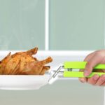 Kitchen Hot Plate Gripper, Stainless Steel Bowl Clip (2 Pcs Set) - Back View by Nari Haat, Indian ethnic wear, women ...