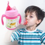 Vacuum Stainless Steel Water Bottle With Carry Handle & Straw Fridge Water Bottle Double Wall, Leak Proof, Rust Proof...