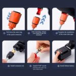 48V Portable Car Pressure Washer Kit with Rechargeable Battery - Sleeve Design by Nari Haat, Indian ethnic wear, wome...