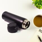 Water Bottle for Kids – Insulated Stainless Steel Bottle (500 ML / Mix Color) - Back View by Nari Haat, Indian ethn...