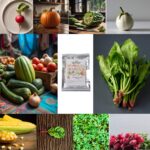 15 Varieties of Vegetable Seeds Combo (1 Pkt. / 15 Varieties) - Fabric Detail by Nari Haat, Indian ethnic wear, women...