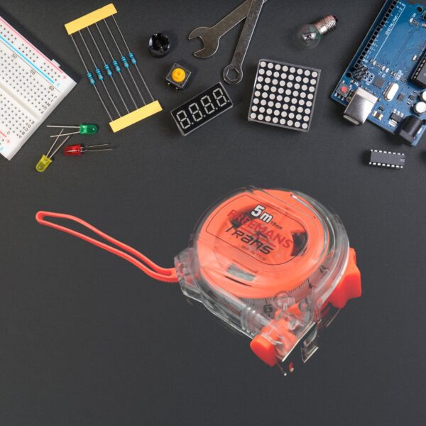 5 Meter Measuring Tape with Press Release Locking System, for Engineering - Front View by Nari Haat, Indian ethnic we...