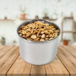 Multipurpose Stainless Steel Airtight Containers with See Through Lid (2 Pc / 500 ML) - Back View by Nari Haat, India...