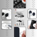 20-in-1 Keyboard Cleaner Kit - Fabric Detail by Nari Haat, Indian ethnic wear, women clothing, designer suit