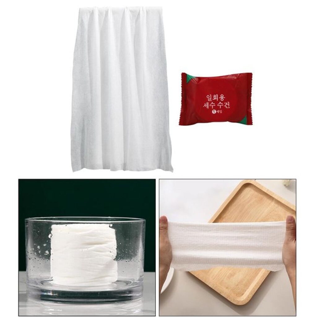 Pack of Compressed Cotton Travel Towels