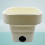 Folding Washing Machine, Mini Portable Washing Machine - Closeup Embroidery by Nari Haat, Indian ethnic wear, women c...