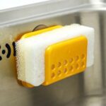 Self-Adhesive Sponge and Soap Holder | No-Drill Sink Organizer & Multipurpose - Sleeve Design by Nari Haat, Indian et...