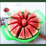 Watermelon Cutter Convenient Kitchen Fruit Cutting Slicer Perfect Corer Cutter Tool - Front View by Nari Haat, Indian...