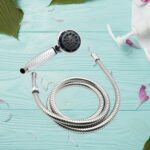 Shower Head with Stainless Steel Hose – High-Pressure Multi-Function Spray - With Dupatta by Nari Haat, Indian ethn...