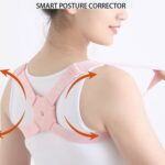 Smart Back Posture Corrector with Vibration Reminder – Shoulder Support (Unisex) - Neckline Detail by Nari Haat, In...