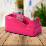 Plastic Tape Dispenser Cutter for Home Office use (1 pc) - Back View by Nari Haat, Indian ethnic wear, women clothing...