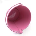 Small Metal Bucket for Plants & Decor (1 Pc, With Handle) - Back View by Nari Haat, Indian ethnic wear, women clothin...