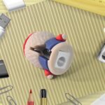 Cartoon Pencil Sharpener with Built-In Eraser – Fun Practical Stationery - Sleeve Design by Nari Haat, Indian ethni...