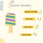 Silicone Candy Shape Teether for Baby (1 Pc) - Sleeve Design by Nari Haat, Indian ethnic wear, women clothing, design...