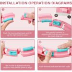 Smart Hula Hoops With Waist Support Belt (2 Pcs Set) - Fabric Detail by Nari Haat, Indian ethnic wear, women clothing...