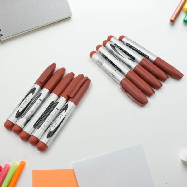 Maroon Permanent Marker Set