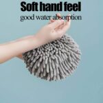 Super Soft Hanging Hand Towel (Microfiber): Ultra Absorbent, Kitchen & Bath - Sleeve Design by Nari Haat, Indian ethn...