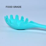 Pasta Fork Utensil - Heat-Resistant Non-Slip Spaghetti Serving Spoon (29cm) - Sleeve Design by Nari Haat, Indian ethn...