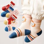 Socks Breathable Thickened Classic Simple Soft Skin Friendly For Kids - Neckline Detail by Nari Haat, Indian ethnic w...