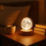 3D Crystal Ball lamps With Base (1 Pc / Mix Design) - Closeup Embroidery by Nari Haat, Indian ethnic wear, women clot...