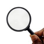 Magnifying glass Lens - reading aid made of glass - real glass magnifying glass that can be used on both sides - glas...
