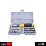 Socket and Screwdriver Tool Kit Accessories (41 pcs) - With Dupatta by Nari Haat, Indian ethnic wear, women clothing,...