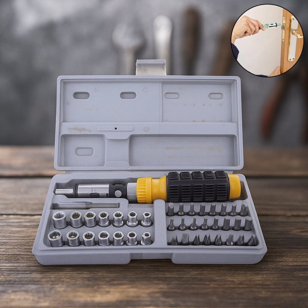 41 Pcs Socket Screwdriver Tool Kit