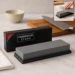 Silicon Carbide German Combination Stone - Front View by Nari Haat, Indian ethnic wear, women clothing, designer suit