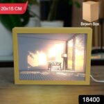 LED NightPainting Decoration Picture Frame Light (1 Pc / 20×15 CM) - With Dupatta by Nari Haat, Indian ethnic wear, ...
