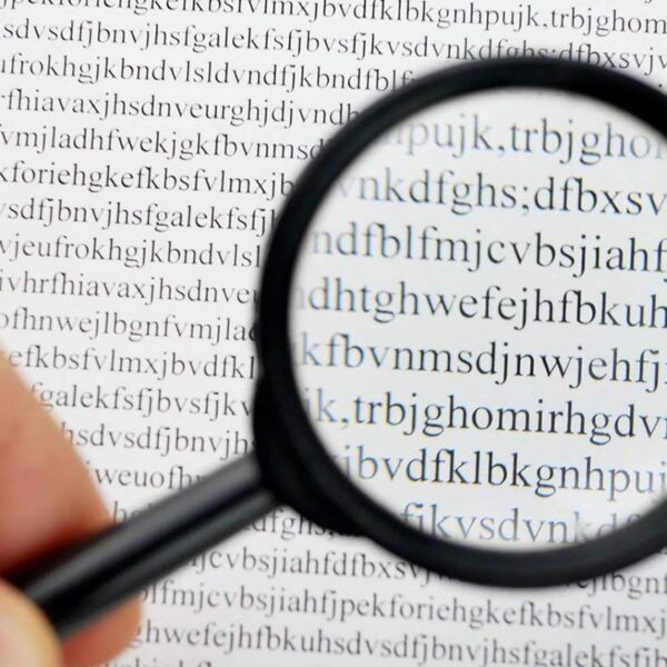 Real Glass Magnifying Lens for Reading