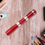 Mini LED Torch Pen Flashlight for Outdoor, Travel & Emergency - Fabric Detail by Nari Haat, Indian ethnic wear, women...