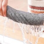 Microfiber Soft Hand Napkin (20x20 cm /  1 Pc) - Neckline Detail by Nari Haat, Indian ethnic wear, women clothing, de...