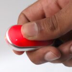 Key Finder Anti Key Lost Key Chain Whistle Induction (1 Pc) - Fabric Detail by Nari Haat, Indian ethnic wear, women c...