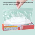 Large Food Seal Bag | Transparent Fresh Food Bags (10 Pcs Set) - Back View by Nari Haat, Indian ethnic wear, women c...