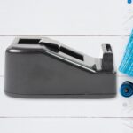 Plastic Tape Dispenser Cutter for Home Office use (1 pc) - Neckline Detail by Nari Haat, Indian ethnic wear, women cl...