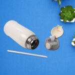 Stainless Steel Double Wall Vacuum-Insulated Drink Water Bottle (500 ML Approx) - Closeup Embroidery by Nari Haat, In...