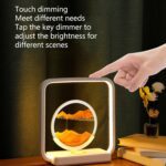 13477 3D Wireless Charging LED Light USB Quicksand Painting Lamp for Bedroom - Neckline Detail by Nari Haat, Indian e...