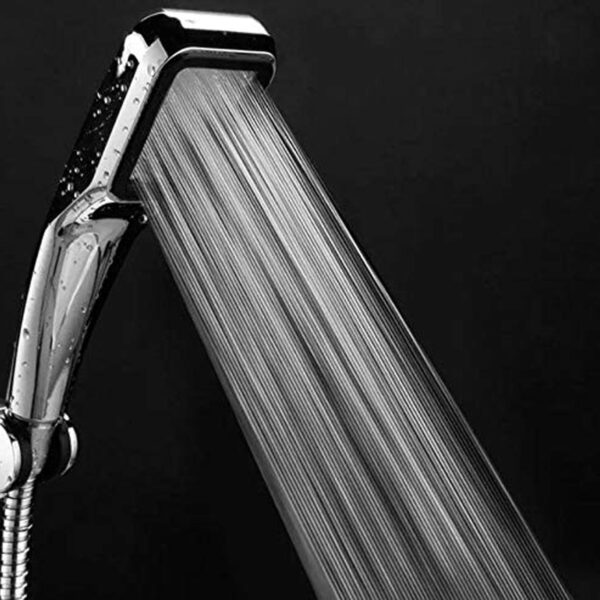 High Pressure Shower Head 300 Holes Handheld Powerful Booster Spray  for Bathroom - Front View by Nari Haat, Indian e...