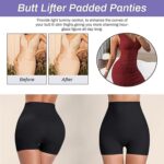Women’s Butt Lifter Padded Underwear – Hip Pads Shaper Knickers (Large) - Neckline Detail by Nari Haat, Indian et...
