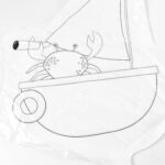 Multicolour colour-your-own inflatable animals With 6pcs Colored Pen Markers (1 Set) - Sleeve Design by Nari Haat, In...