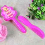 Baby comb and brush hair set (1 Pc / Mix Color), Hair accessories - Fabric Detail by Nari Haat, Indian ethnic wear, w...