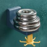 360 Degree Rotating Wall Hook Hanger with 6 Heavy Duty Hooks - Neckline Detail by Nari Haat, Indian ethnic wear, wome...