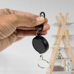 Safety Anti-Lost Retractable Key Chain (1 Pc / Big) - Neckline Detail by Nari Haat, Indian ethnic wear, women clothin...