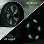 Car Wheel Hub Reflective Car Stickers, Night Warning (20 Pcs Set/ Multicolored) - Full Detail by Nari Haat, Indian et...